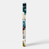 Weihnachtsbaum der Folk Art Case-Mate iPhone Hülle (Rückseite / Rechts)