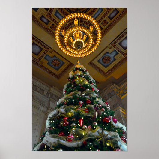 Weihnachtsbaum der Gewerkschaft Poster (Vorne)