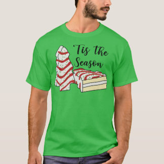 Weihnachtsbaum der Jahreszeit Weihnachtskuchen T-Shirt