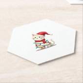 Weihnachtsbaum der Katze (2) Untersetzer (angewinkelt)