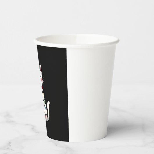 Weihnachtsbaum der Katze (5) Pappbecher (Links)