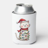 Weihnachtsbaum der Katze (6) Dosenkühler (Kanne Vorderseite)