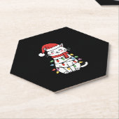 Weihnachtsbaum der Katze (7) Untersetzer (angewinkelt)