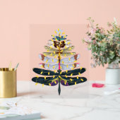 Weihnachtsbaum der Libellen Acrylschild (Hochzeit)