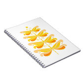 Weihnachtsbaum der Libellen farbenfrohe Weihnachts Notizblock (Rechte Seite)