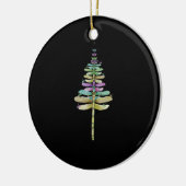 Weihnachtsbaum der Libellen Keramik Ornament (Links)