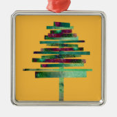 Weihnachtsbaum der modernen Kunst Ornament Aus Metall (Vorne)