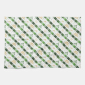 Weihnachtsbaum des Anwalts - Skala der Gerechtigke Geschirrtuch (Horizontal)