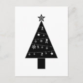 Weihnachtsbaum des DOOM Ferienhauses Postkarte (Vorderseite)