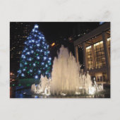 Weihnachtsbaum des Lincoln Center - Postkarte (Vorderseite)