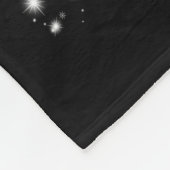 Weihnachtsbaum des Pferdes, bedeckt durch Blitzlic Fleecedecke (Ecke)