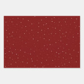 Weihnachtsbaum des Roten Fotos Geschenkpapier Set (Vorderseite 2)