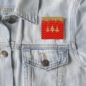 Weihnachtsbaum des Roten Glitzer Button (Beispiel)