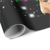 Weihnachtsbaum des Spitzes mit Lichteinfall Geschenkpapier (Rolleneckpunkt)