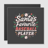 Weihnachtsbaum des Weihnachtsmanns zum beliebten B Magnetkarte (Vorne/Hinten)