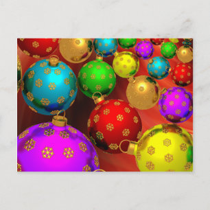 Weihnachtsbaum - Design Feiertagspostkarte