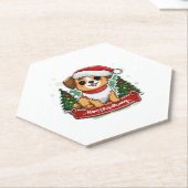 Weihnachtsbaum-Design Holiday Pet Bekleidung Untersetzer (angewinkelt)