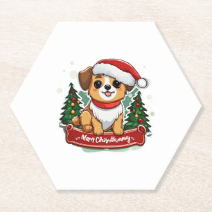 Weihnachtsbaum-Design Holiday Pet Bekleidung Untersetzer