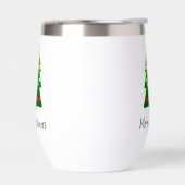 Weihnachtsbaum Design Thermal Wine Tumbler (Links)