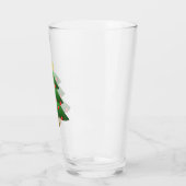 Weihnachtsbaum-Design Trinkglas Glas (Links)