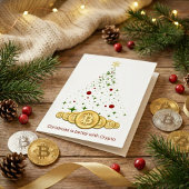 Weihnachtsbaum Dezentralisierte Grußkarte