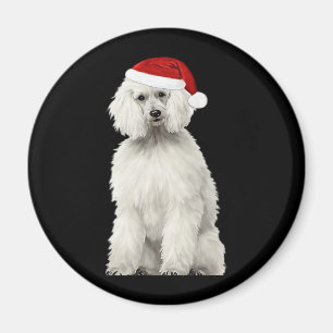 Weihnachtsbaum Dog Puppy Watercol Magnet