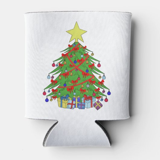 Weihnachtsbaum Dosenkühler (Vorderseite)