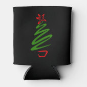 Weihnachtsbaum Dosenkühler (Vorderseite)