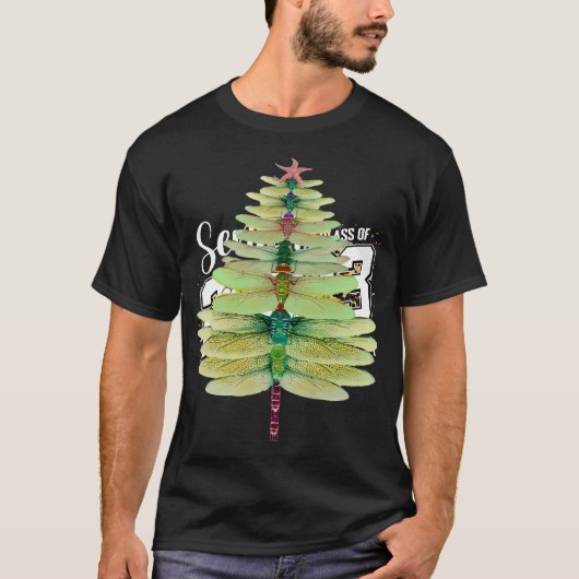 Weihnachtsbaum Drachenfliege Liebhaber Xm T-Shirt (Vorderseite)