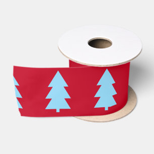 Weihnachtsbaum Dunkelrot Satinband