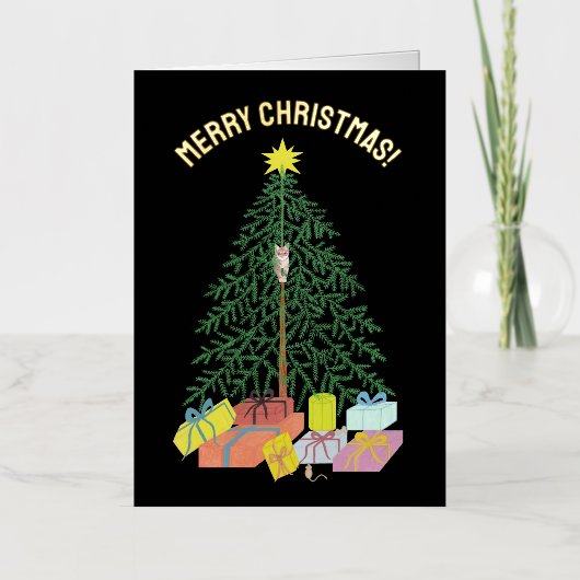 Weihnachtsbaum eingeklappt (Vorderseite)