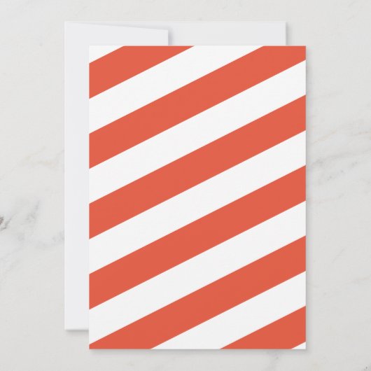 Weihnachtsbaum Einladung (Rückseite)