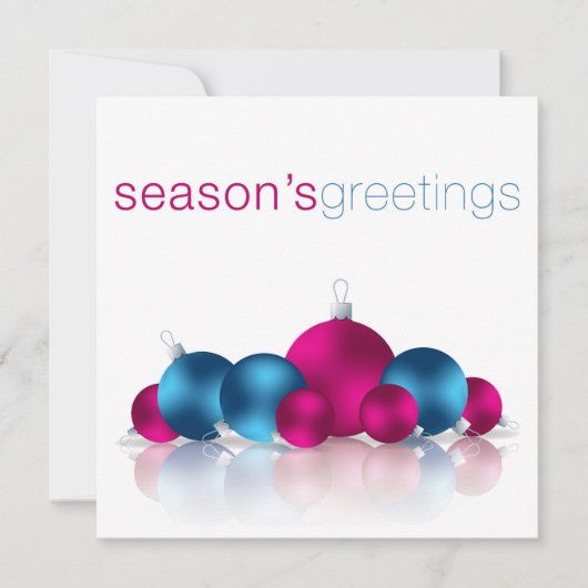 Weihnachtsbaum Einladung (Vorderseite)