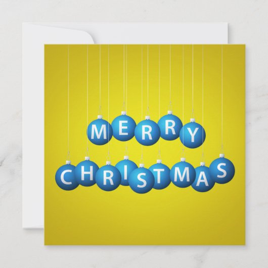 Weihnachtsbaum Einladung (Vorderseite)