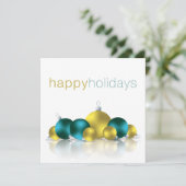 Weihnachtsbaum Einladung (Stehend Vorderseite)