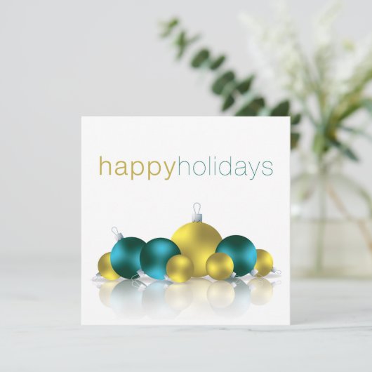 Weihnachtsbaum Einladung (Stehend Vorderseite)