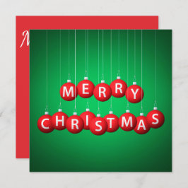 Weihnachtsbaum Einladung