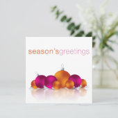 Weihnachtsbaum Einladung (Stehend Vorderseite)