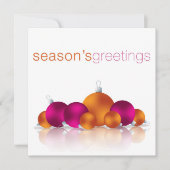 Weihnachtsbaum Einladung (Vorderseite)