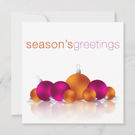 Weihnachtsbaum Einladung (Vorderseite)