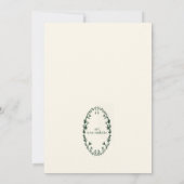 Weihnachtsbaum Einladung (Rückseite)