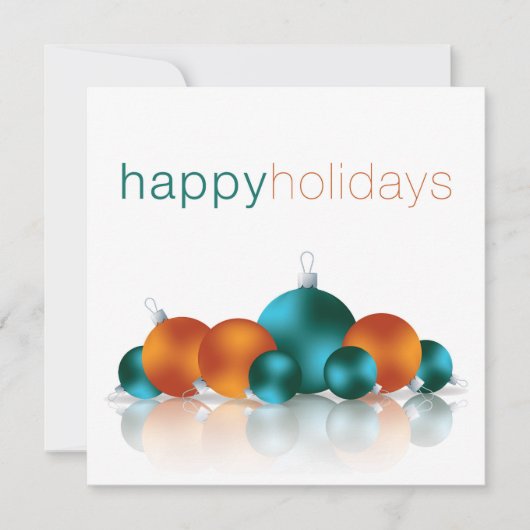 Weihnachtsbaum Einladung (Vorderseite)