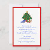 Weihnachtsbaum-Einladung Einladung (Vorderseite)