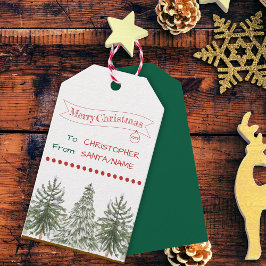 Weihnachtsbaum Einzigartiger Vintager Individuelle Geschenkanhänger