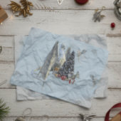 Weihnachtsbaum Eisdrache mit Babys Seidenpapier