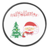 Weihnachtsbaum Eishockey Puck (Vorderseite)