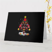 Weihnachtsbaum Eishockey Weihnachtsbaum Weihnachts Karte (Gelbe Blume)