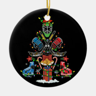 Weihnachtsbaum Eishockey Weihnachtsbaum Weihnachts Keramik Ornament