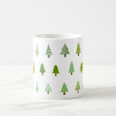 Weihnachtsbaum-Elefantengeschenk Kaffeetasse (Mittel)
