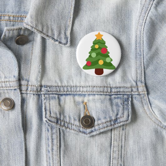 Weihnachtsbaum Emojis Button (Beispiel)